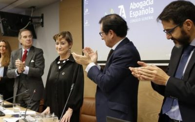 Victoria Ortega, reelegida presidenta del Consejo General de la Abogacía Española