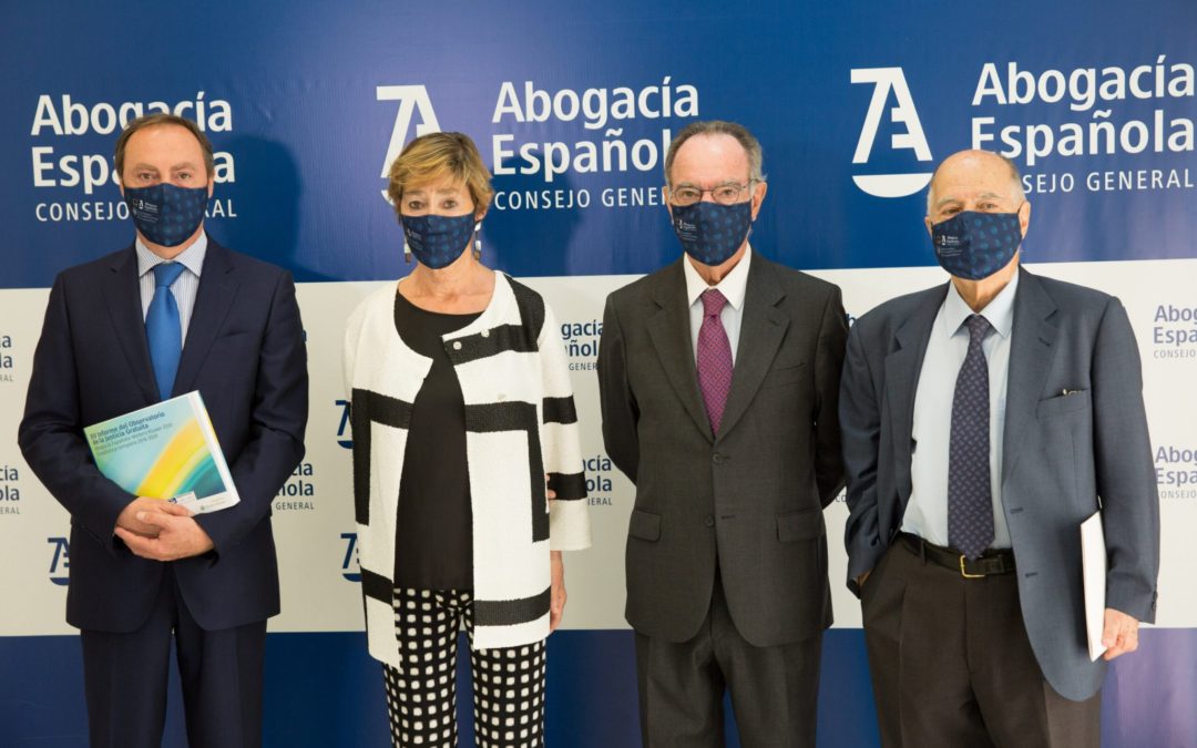 Más de millón y medio de asuntos de Justicia Gratuita atendidos en 2020
